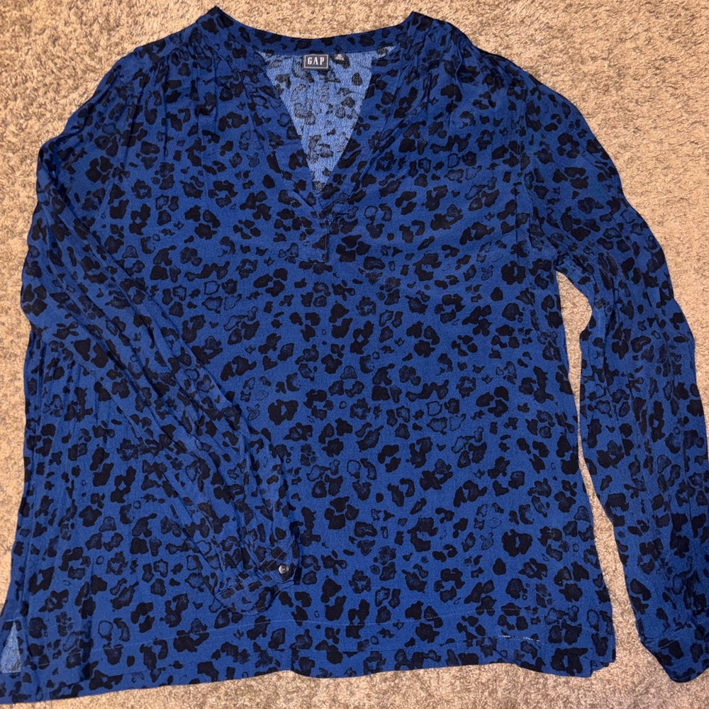 Women’s Gap long sleeve blouse, size xl tall